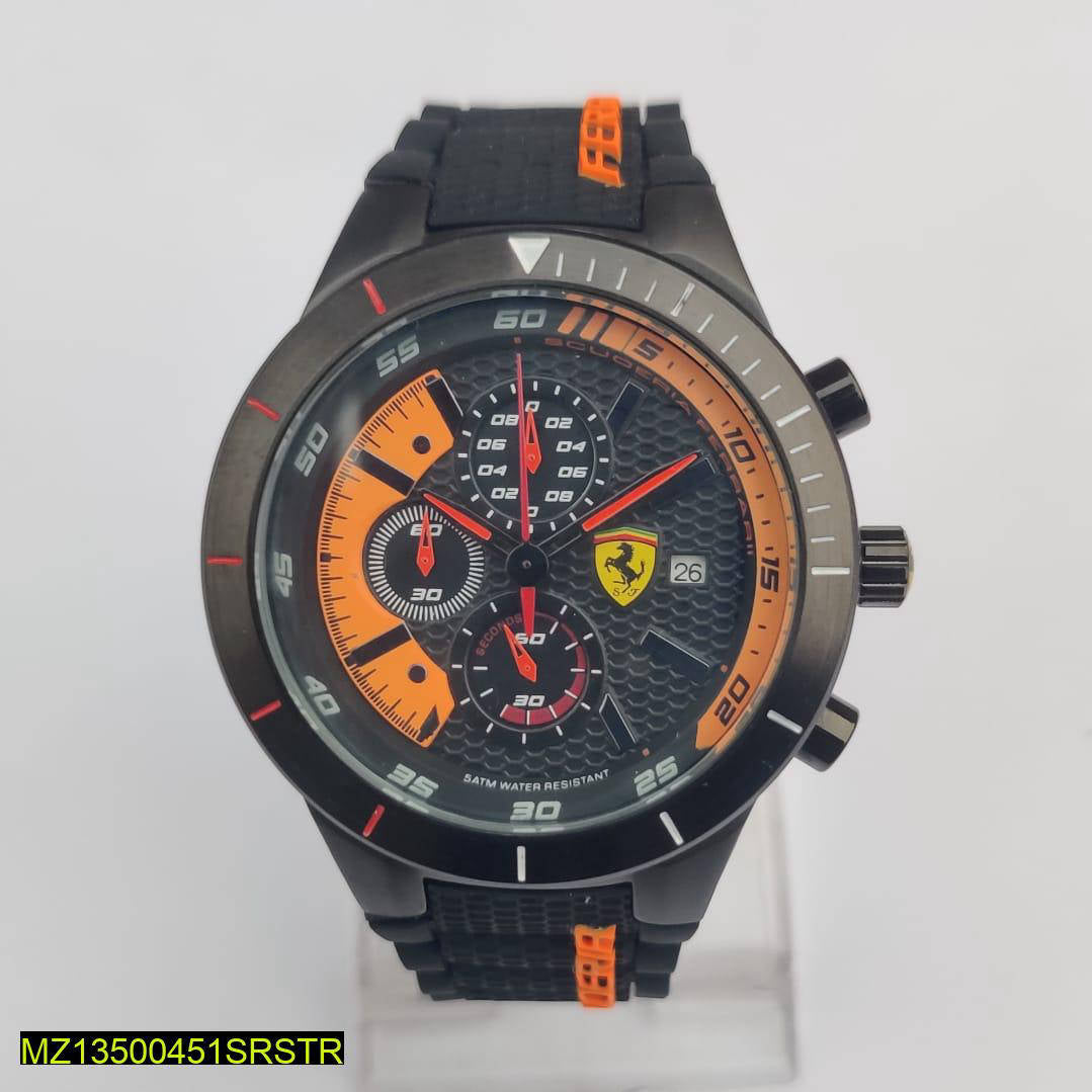 Men's Classic Analogue Watch – Stainless Steel