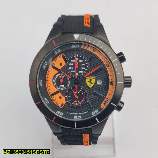 Men's Classic Analogue Watch – Stainless Steel