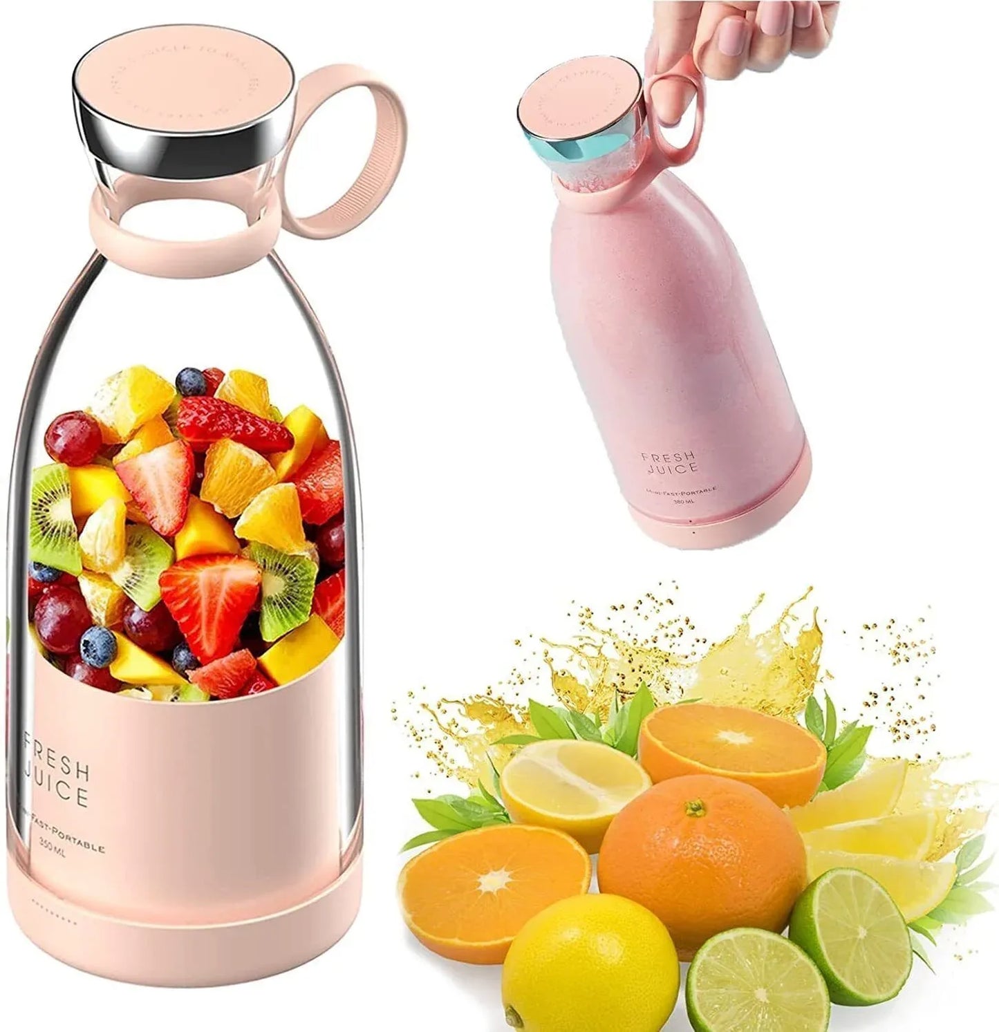 Portable USB Mini Juicer Blender – Smoothies in 30 Seconds