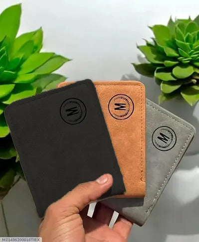 M Series Premium Men's Wallet – Embossed Logo