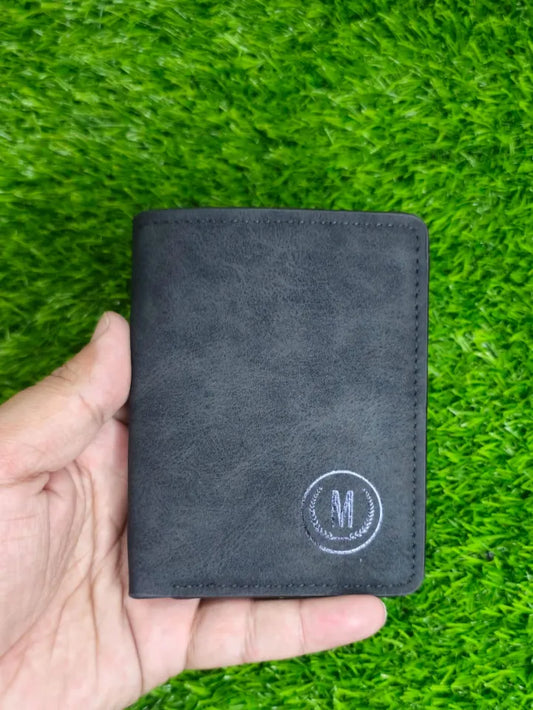 M Series Premium Men's Wallet – Embossed Logo