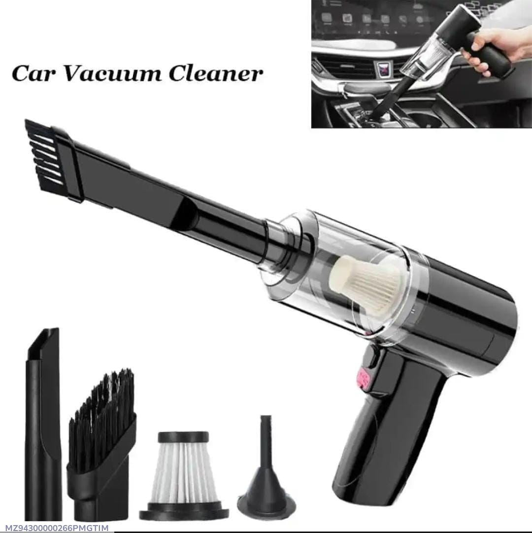Portable Mini Vacuum Cleaner | Rechargeable Cordless | Home, Car & Office Use