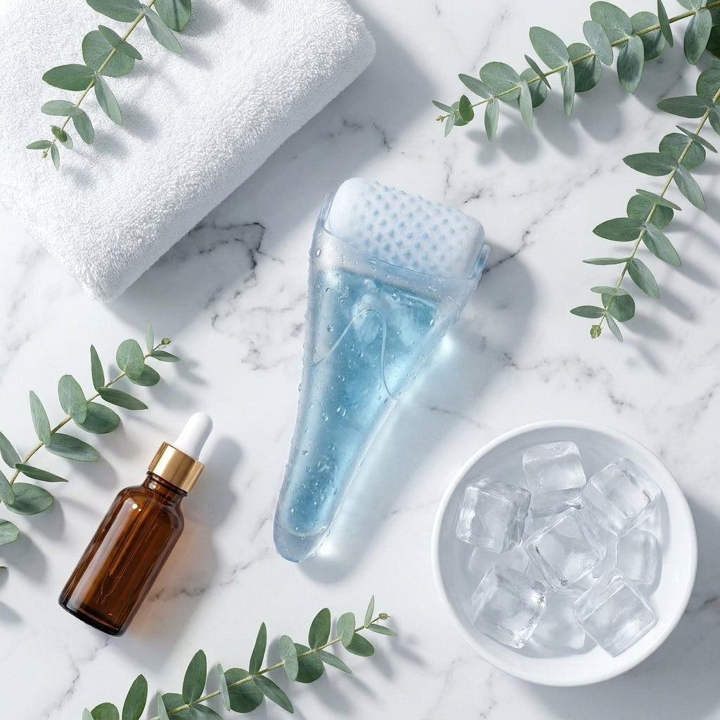 Cooling Ice Face Roller | Your 60-Second Refreshing Skincare Ritual ❄️