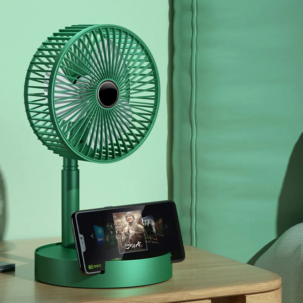Portable USB Rechargeable Mini Fan – Foldable | Summer Essential